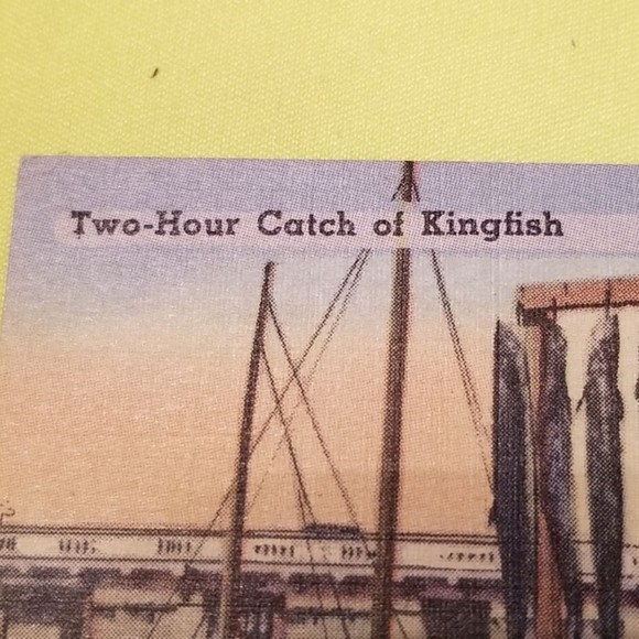 Vintage Postcard Catch of Kingfish 64855 - Picture 5 of 10
